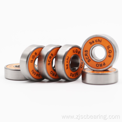 Fast speed no noise 608 six ball bearing